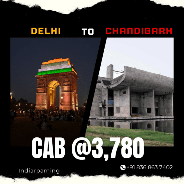 Delhi to Chandigarh Cab Service At Just 3780 INR (Xcent_Aura_Ertiga_Innova)